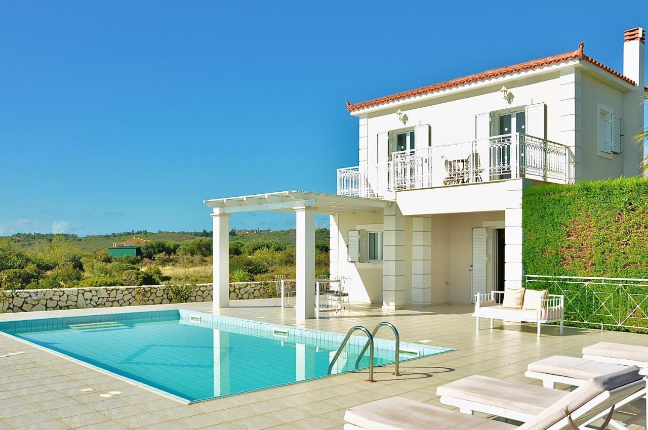 Seafront Villa Kefaloniaprivatevillas ตราเปซากิ ภายนอก รูปภาพ